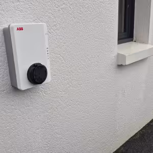 Borne de recharge ABB pour véhicules électriques